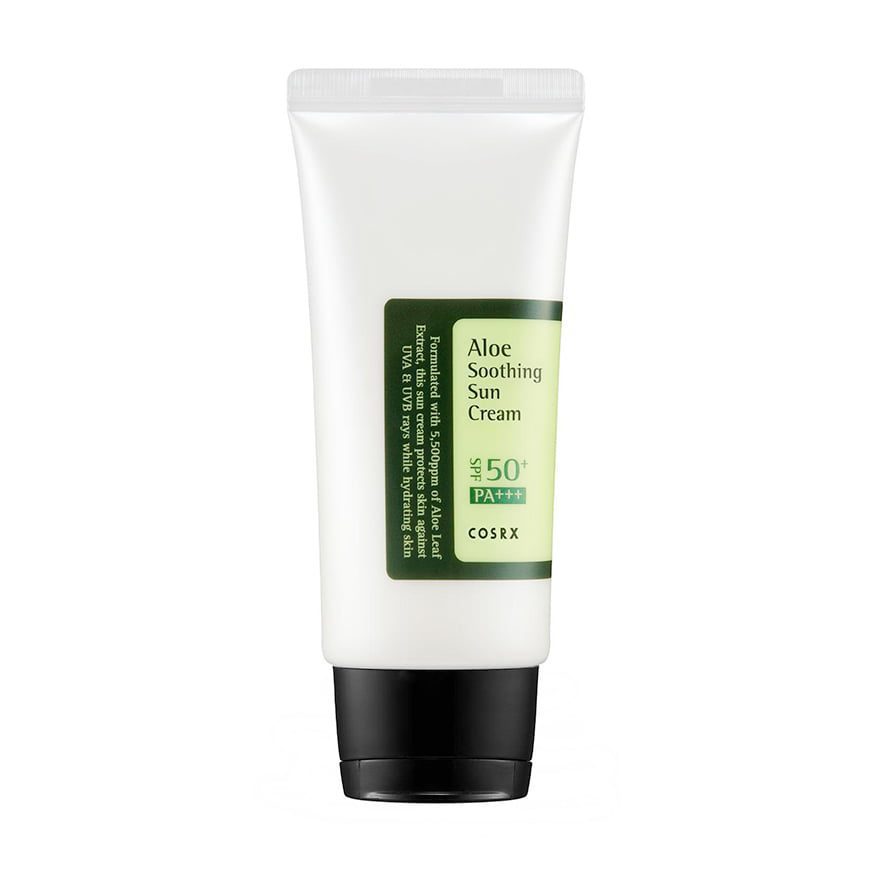 COSRX-Aloe-Soothing-SPF50-Sun-Cream-1 ضد آفتاب آلوئه ورا کوزارکس