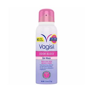 اسپری شوینده خشک بهداشتی بانوان Vagisil Odor Block Dry Wash