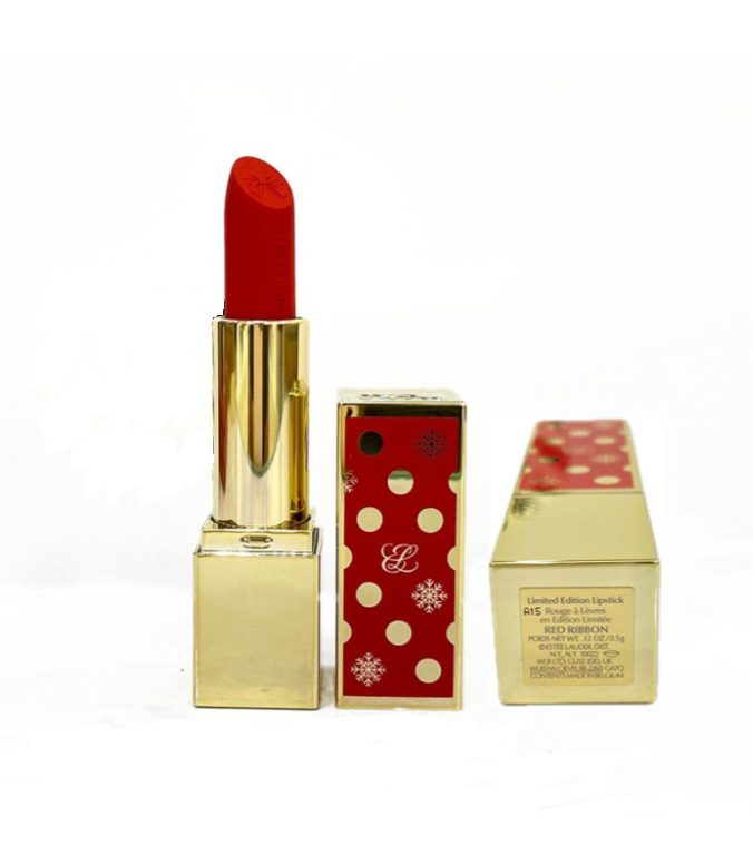 رژ لب استی لادر Red Ribbon | قرمز کلاسیک و جسور، لیمیتد ادیشن اورجینال 🇺🇸