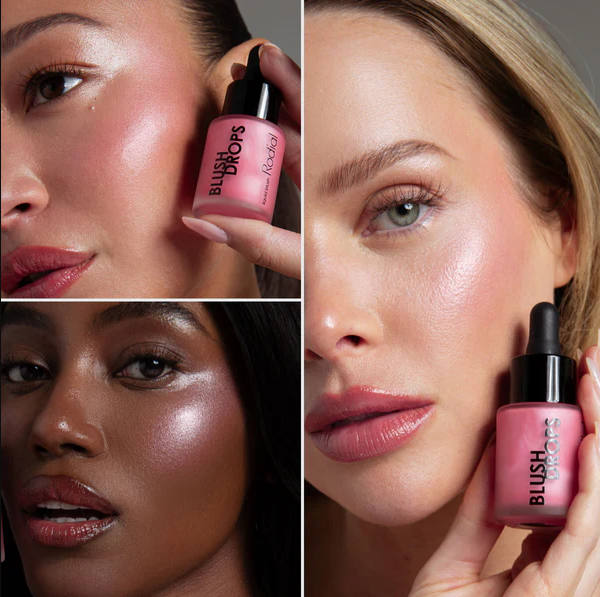 رژگونه مایع رودیال بلاش دراپس | Rodial Blush Drops Frosted Pink