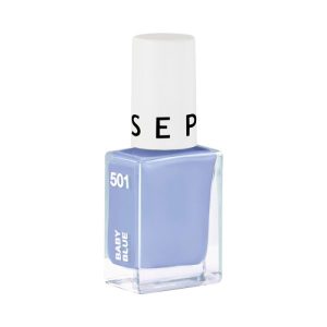 لاک ناخن سفورا شماره ۵۰۱ ببی بلو | Sephora Nail Polish