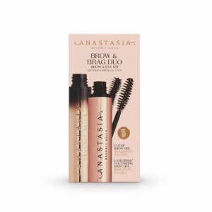 پک Anastasia Beverly Hills Brow & Brag Duo | ژل ابرو + ریمل حجم‌دهنده لاش براگ
